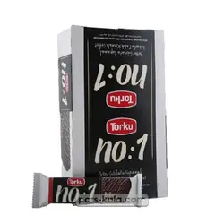 شکلات نامبروان تلخ بسته 24عددی No:1 Torku