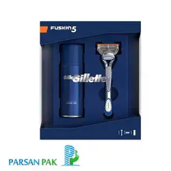 ست خودتراش 5 تیغ و ژل اصلاح ژیلت