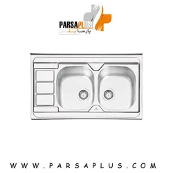سینک پرنیان استیل مدل PS 1117 با تخفیف ویژه - پارسا پلاس