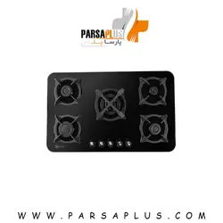 اجاق گاز شیشه ای درسا مدل آنا 5 شعله