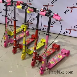 اسکوتر فلزی سه چرخ AX1023 - پارس بایک