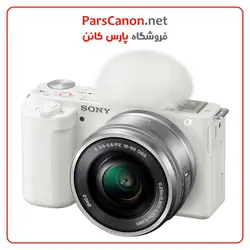 دوربین عکاسی سونی Sony ZV-E10 Mirrorless with 16-50mm Lens (White) | پارس کانن