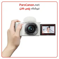 دوربین عکاسی سونی Sony ZV-E10 Mirrorless with 16-50mm Lens (White) | پارس کانن