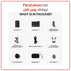 میکروفون بی‌سیم هالی لند Hollyland LARK MAX Solo Wireless Microphone System (2.4 GHz, Black) | پارس کانن