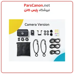 میکروفون بی‌سیم هالی لند Hollyland LARK M2 DUO 2-Person Wireless Camera-Mount Microphone System (2.4 GHz, Shine Charcoal) | پارس کانن