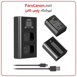 شارژر و باتری دوربین Neewer Dual Battery Charger & NP-FW50 Batteries Kit (1100mAh) | پارس کانن