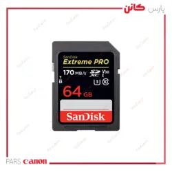 کارت حافظه سن دیسک SanDisk 64GB 170MB/s Extreme PRO