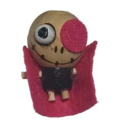 سرکلیدی چوبی عروسکی یک چشم - فروشگاه اینترنتی پرشام کالا مرکز عرضه کالاهای اصل