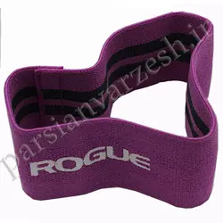 کش مینی لوپ پارچه ای بنفش