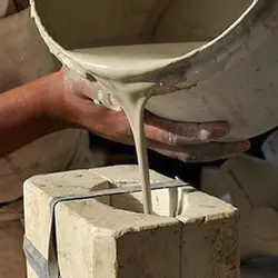 گچ ریخته گری و جواهر سازی