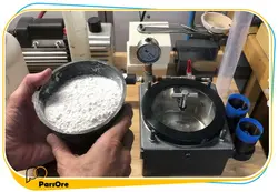 گچ ریخته گری با مدل رزینی برای طلای سفید و طلای زرد R.P