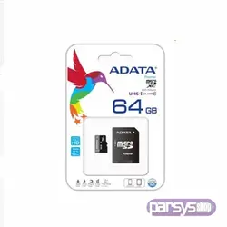 بهترین قیمت کارت حافظه 64 گیگ ADATA microSD ای دیتا