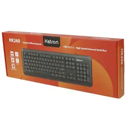 کیبورد سیم دار هترون HK260