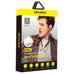 مشخصات و خرید هندزفری دورگردنی Awei مدل G10BL | پارتاک رایانه