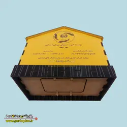 قلک چوبی کلبه ای