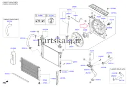 قاب فن هیوندای i20 مونتاژ