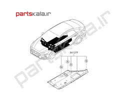 کاور زیر کابین عقب راست سوناتا‌هیبرید