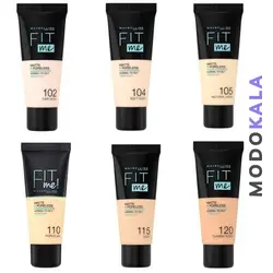 کرم پودر میبلین فیت می Fit Me شماره 102 حجم 30 میل