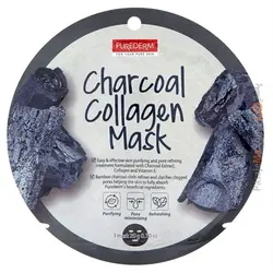 ماسک صورت نقابی عصاره زغال پیوردرم