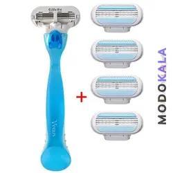 خودتراش 3 تیغه ونوس ژیلت همراه با 5 یدک