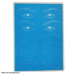 پوست مصنوعی تاتو چشم و ابرو مدل XW-06