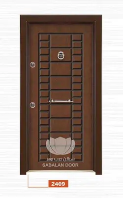 درب ضد سرقت سری پنل رستیک کد۲۴۰۹