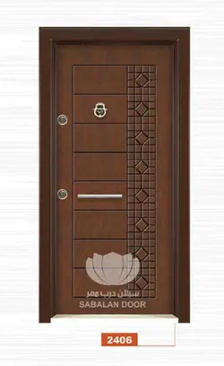 درب ضد سرقت سری پنل رستیک کد۲۴۰۶