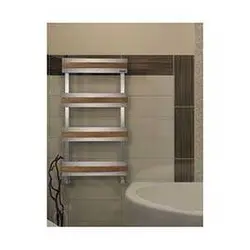 قیمت و خرید حوله خشک کن ۸ پره مات و چوب حمام مدل HERA در فروشگاه ساختمانی پاتوپا