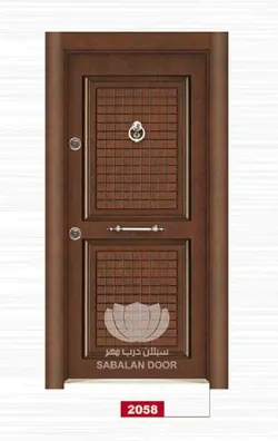 درب ضد سرقت سری برجسته لوکس کد ۲۰۵۸