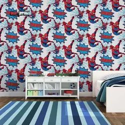 کاغذ دیواری کودک Kids Club طرح مرد عنکبوتی