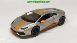 ماکت لامبورگینی (HURACAN LP610-4 AVIO KINSMART) نقره ای