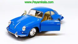 ماکت پورشه (PORSCHE 356B CARRERA2 KINSMART) آبی