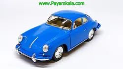 ماکت پورشه (PORSCHE 356B CARRERA2 KINSMART) آبی