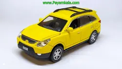 ماشین فلزی هیوندا وراکروز (Hyundai Veracruz) زرد