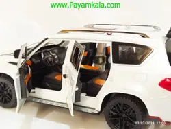 ماکت نیسان پاترول (NISSAN PATROL 1.24 CHEZHI)(CZ136A) سفید