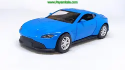 ماکت فلزی عقب کش استون مارتین (3327YT) آبی