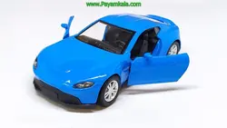 ماکت فلزی عقب کش استون مارتین (3327YT) آبی
