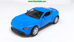 ماکت فلزی عقب کش استون مارتین (3327YT) آبی