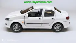 (ساخت چین) ماشین فلزی رانا موزیکال-چراغدار سفید