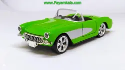 اسباب بازی ماشین شورلت قدیمی رودستر چراغدار سبز