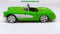 اسباب بازی ماشین شورلت قدیمی رودستر چراغدار سبز