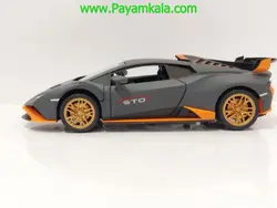 ماکت لامبورگینی هوراکان (LAMBORGHINI BY JLF)(1:24) طوسی