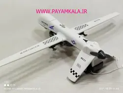 ماکت هواپیما پهپاد (8170) سفید