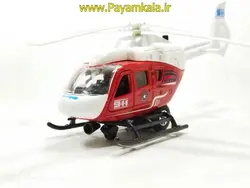 ماکت اسباب بازی مدل عقب کش هلیکوپتر فلزی صدادار-چراغدار در بازشو خرید اینترنتی