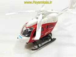 ماکت اسباب بازی مدل عقب کش هلیکوپتر فلزی صدادار-چراغدار در بازشو خرید اینترنتی