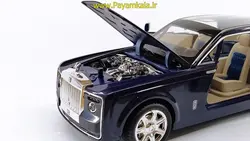 ماکت فلزی رولزرویس فانتوم (ROLLS ROYCE BY XLG) (1:24) سرمه ای