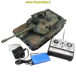 تانک کنترلی (USA M1A2 1:20 YH4101B) با قابلیت شلیک