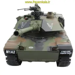 تانک کنترلی (USA M1A2 1:20 YH4101B) با قابلیت شلیک