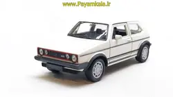 ماشین اسباب بازی فولکس گلف (VOLKSWAGEN GOLF I GTI BY WELLY) سفید