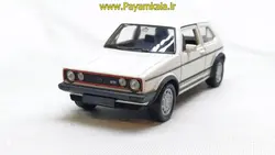 ماشین اسباب بازی فولکس گلف (VOLKSWAGEN GOLF I GTI BY WELLY) سفید